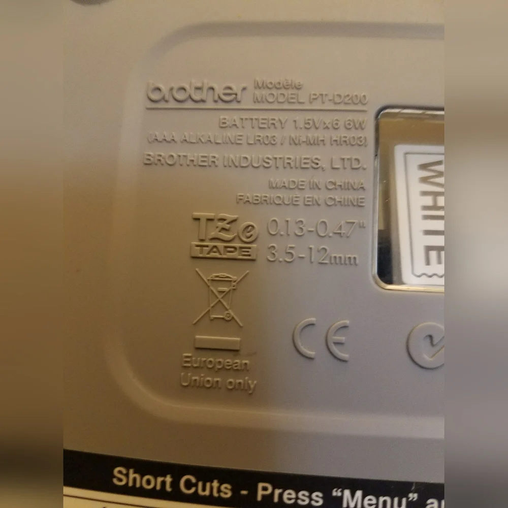 Brother Ptouch Printer Pt D200